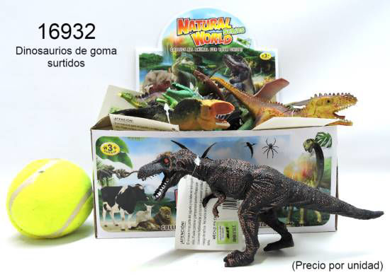 Imagen de DINOSAURIOS DE GOMA SURTIDOS 11.25